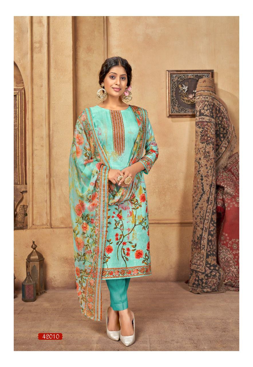 Punjabi Kudi 42 Latest Designer Fancy Casual Wear Designer Dress Material Collection